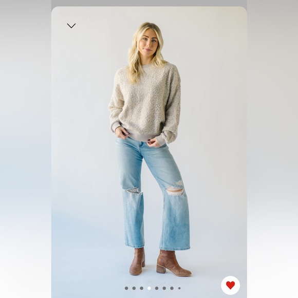 Listicle Rockport Textured Pullover - Picture 4 of 9